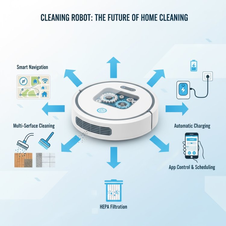 Global Cleaning Robot Market Growth Forecast 2023–2032 | CAGR 21.2